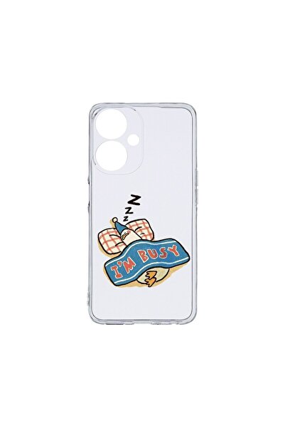 bestcase Διαφανής Θήκη Σιλικόνης 2MM, Συμβατή με OPPO A59 5G, Έχω Απασχόληση,...