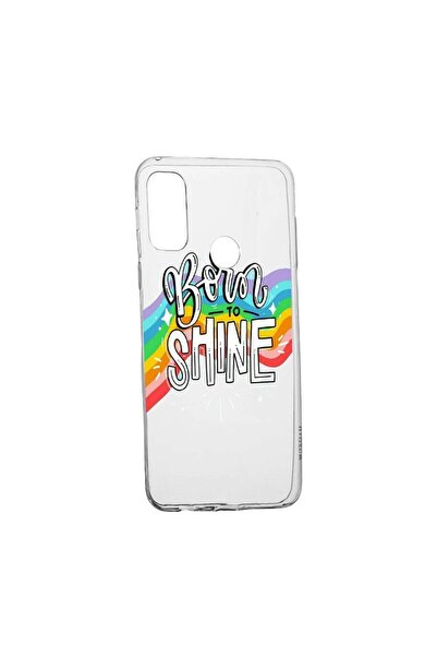 bestcase Husa cu mesaj Born To Shine, pentru Huawei P Smart (2020), rezistent...