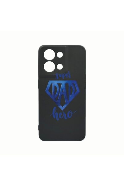 bestcase Husa Silicon, Compatibila Cu Oppo Reno8 Pro, Superhero Dad, Rezisten...