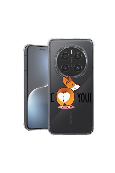 bestcase ¬Æ Husa pentru Honor Magic7 Pro, Anti Shock 1.5MM, Sweet doggy Emoji...