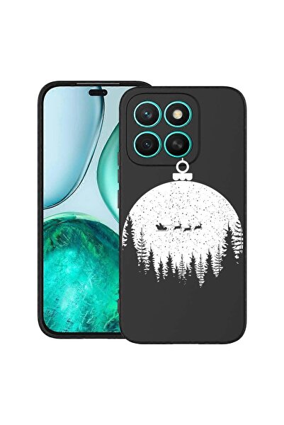 bestcase ¬Æ Case for Honor X8C, Xmas Globe, Slim Silicone 0.8MM, Shockproof, ...