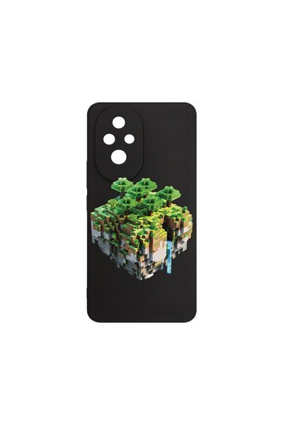bestcase Husa pentru Honor 200 5G, BestCase¬Æ Slim SIlicon 0.8MM, Minecraft, ...