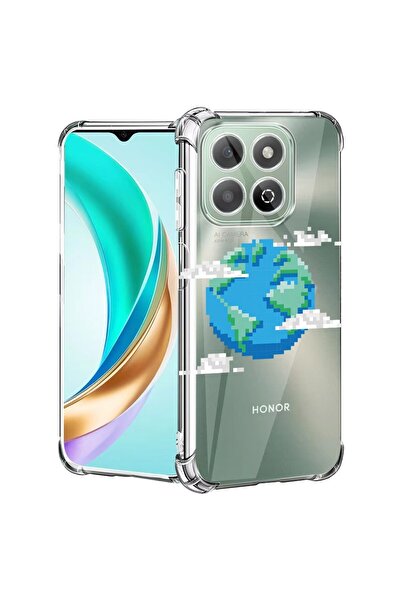 bestcase Θήκη για Honor 400 Smart / X7d με σχέδιο Minecraft Earth, Αντικραδασ...