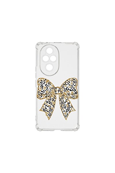 bestcase Αντικραδασμική Θήκη για Honor 200, Σχέδιο Λεοπάρδαλης με Φιόγκο, 182...