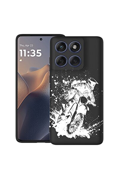 bestcase Θήκη για Poco X6 5G με σχέδιο MotoCross, TPU Ματ Εξαιρετικά Λεπτή, 2...