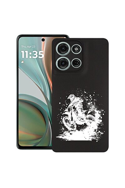bestcase ¬Æ Husa pentru Motorola Moto G15, MotoCross, Slim Silicon 0.8MM, Ant...