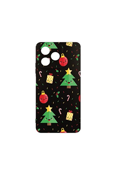 bestcase Husa pentru OPPO A40, BestCase¬Æ Slim SIlicon, Xmas Tree, Protectie ...