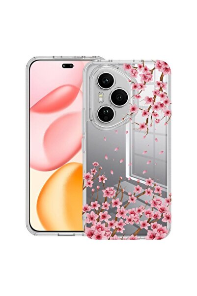 bestcase Husă Antișoc Compatibilă cu Honor 400 Pro, Floral - Floare de cireș ...