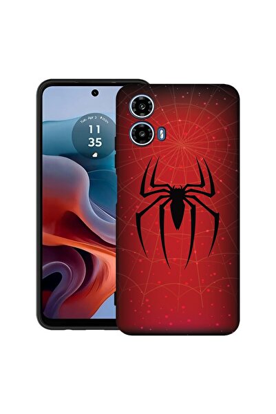 bestcase Θήκη για Motorola Moto G45 με σχέδιο αράχνης, TPU Ματ Εξαιρετικά Λεπ...