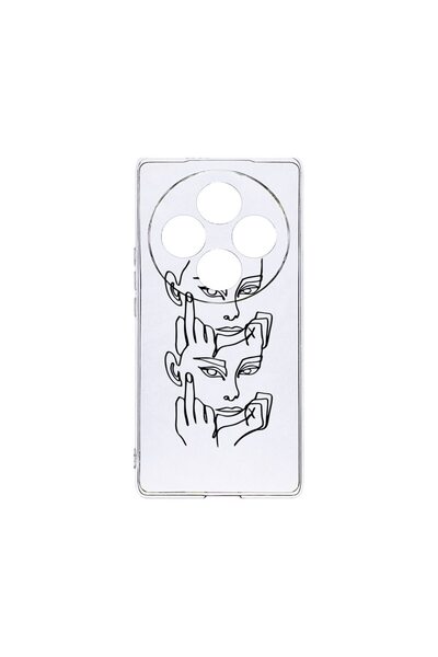bestcase ¬Æ Husa Clear Silicon 2MM, Compatibila Cu OPPO Reno12 FS / Reno12 F,...