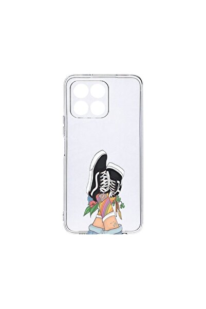 bestcase Husa BestCase¬Æ Clear Silicon, Compatibila Cu Honor X8 5G, Vans - Gy...