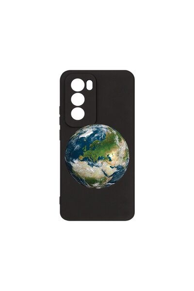 bestcase Θήκη Σιλικόνης Premium, Συμβατή με OPPO Reno12, Earth, Λεπτή 1.2 χιλ...