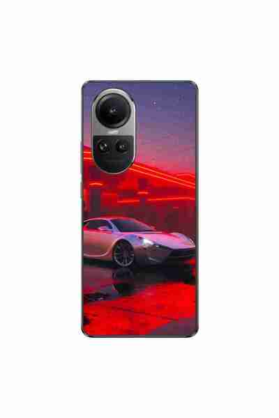 OEM Husa compatibila cu Oppo Reno10 5G Silicon Gel Tpu Model Future Car