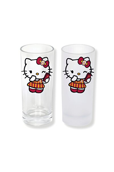 Ghostbastır Gs Yellow Red Hello Kitty Ice/Cold-Free Option Raki Glass – 1 Sty...