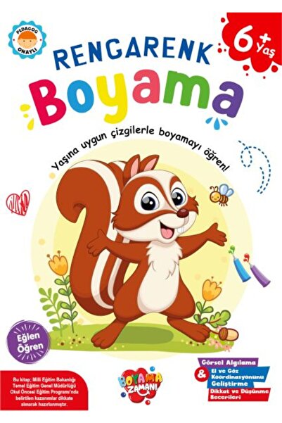 BOYAMA ZAMANI اللوحة الملونة العمر 6