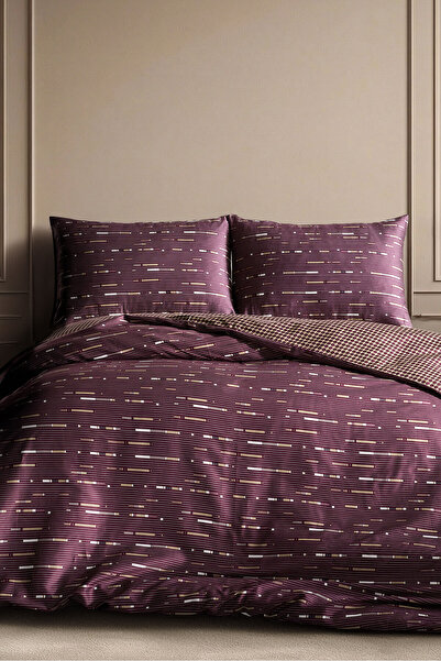 Doqu Home Set de lenjerie de pat din satin de lux Single Elego