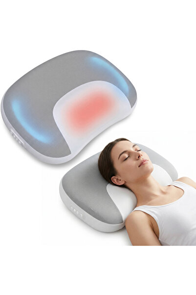 iHunt SPA DreamRelax Pernă de masaj cervicală și lombară 4D, Masaj prin frămâ...