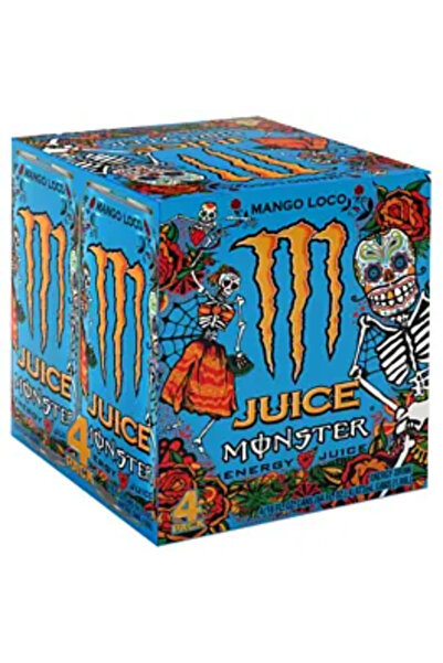 MONSTER Băutură energizantă, Mango Loco, Cană 4 X 0.5 L