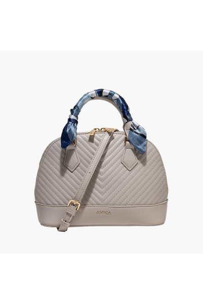 AMICA Quilted Dome Crossbody Bag