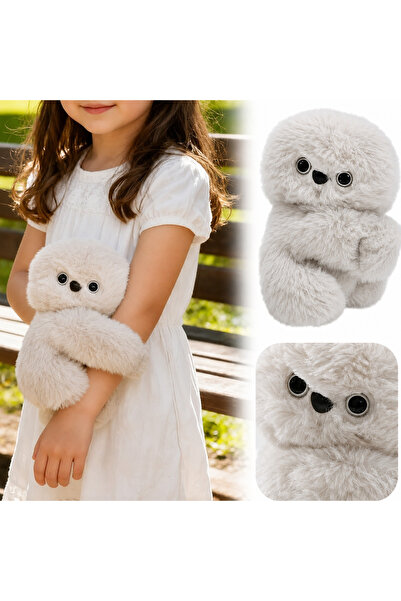 Denx Electric Cute Owl Plush Toy Singing Recording Rechargeable Soft Stuffed ...