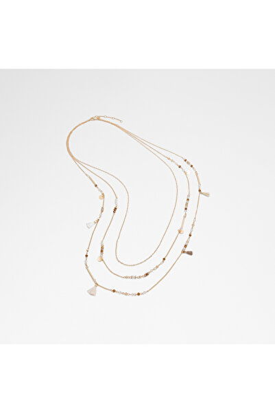 Aldo Craegan Women's Layered Necklace with Tassels Detail