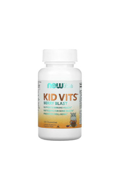 Now Foods Kid Vits Berry Blast 120 comprimate masticabile -