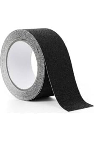 zkra shop Kaydırmaz Bant, Siyah, 50mm x 15 Yarda, Güvenlik Şeridi 1053162