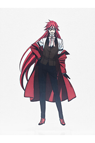 Yenaplanner Black Butler Grell Character Figure Stand