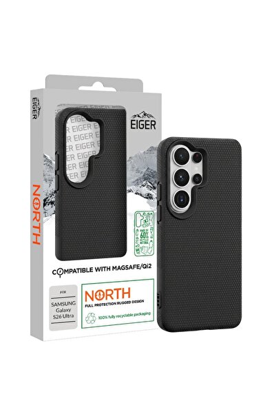 EIGER Husa North Magsafe GRS Samsung Galaxy S26 Ultra Negru