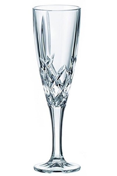 Cristal Bohemia Set of 6 Brixton 180 Champagne Glasses