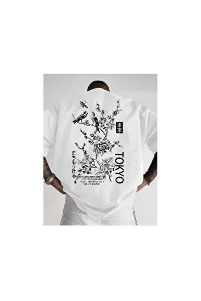 bellanova Unisex Oversize T-shirt με στάμπα Streetwear Άνετη εφαρμογή Daily P...