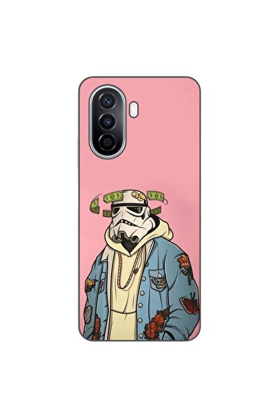 OEM Husa compatibila cu Huawei Nova Y70 Silicon Gel Tpu Model Trooper Money
