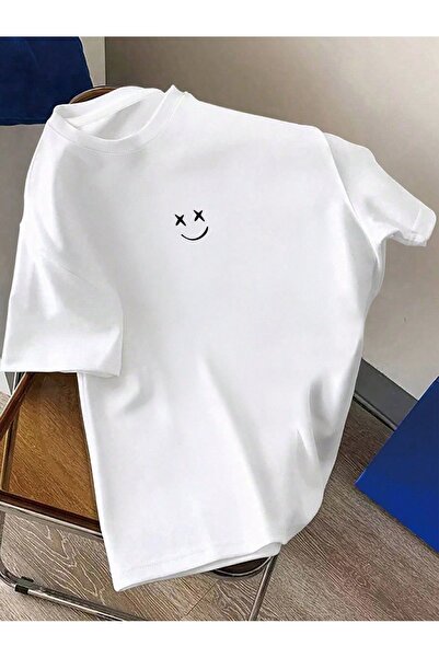 bellanova Unisex Oversize T-shirt με στάμπα Streetwear Άνετη εφαρμογή Daily P...