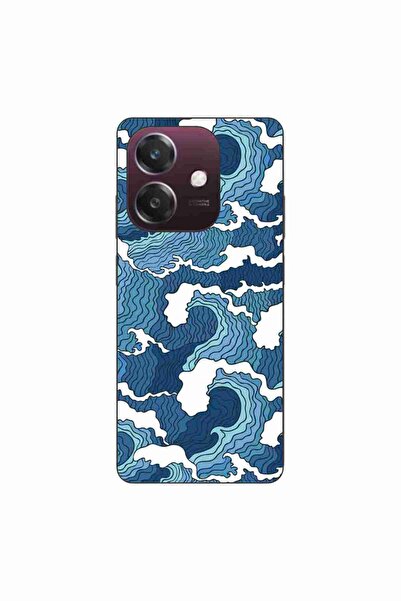 OEM Husa compatibila cu Oppo A60 5G Silicon Gel Tpu Model Crazy Waves