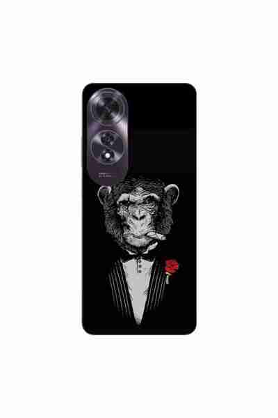 OEM Husa compatibila cu Oppo A60 4G Silicon Gel Tpu Model Cigar Monkey