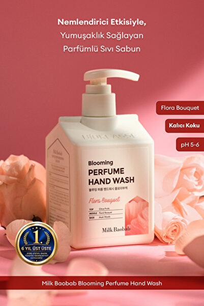 Milk Baobab Nemlendirici ve Yumuşatıcı Parfümlü Sıvı Sabun Blooming Perfume H...
