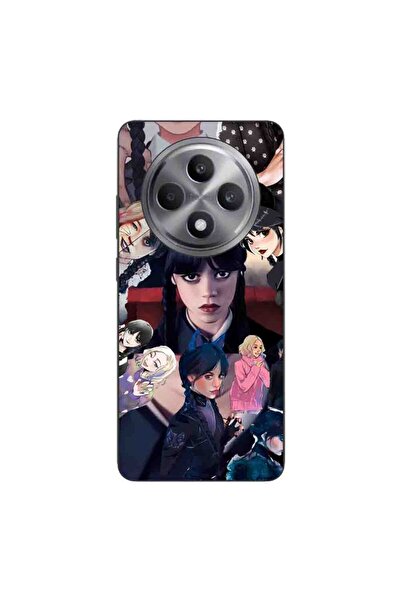 OEM Husa compatibila cu Oppo Reno12 FS Silicon Gel Tpu Model Wednesday Addams...