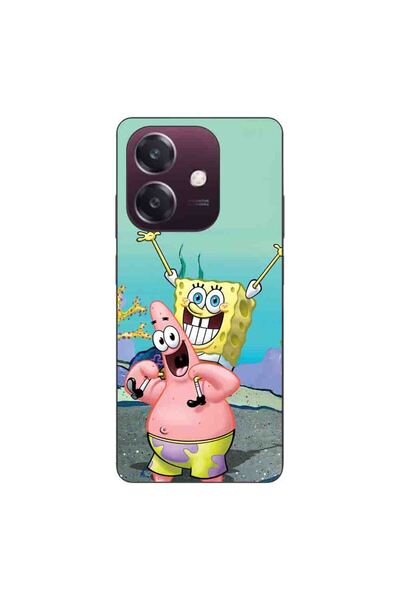 OEM Husa compatibila cu Oppo A60 5G Silicon Gel Tpu Model Spongebob
