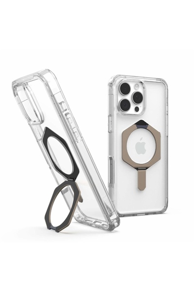 UAG Husa Plyo XTE MagSafe iPhone 16 Pro Max Clear Titanium