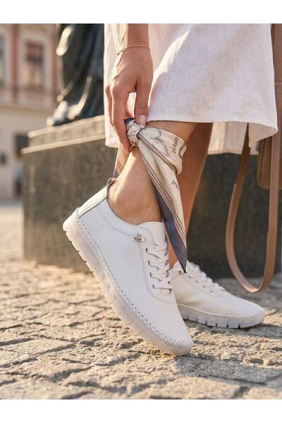 NOBLE TREAD SHOES Women's Genuine Leather Casual Sneakers