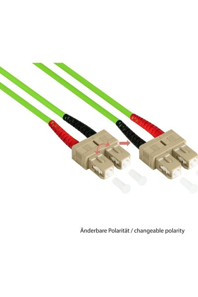 Good Connections LWL Dpx Cablu patch OM5 MM 50/125√Å SC/SC 1m