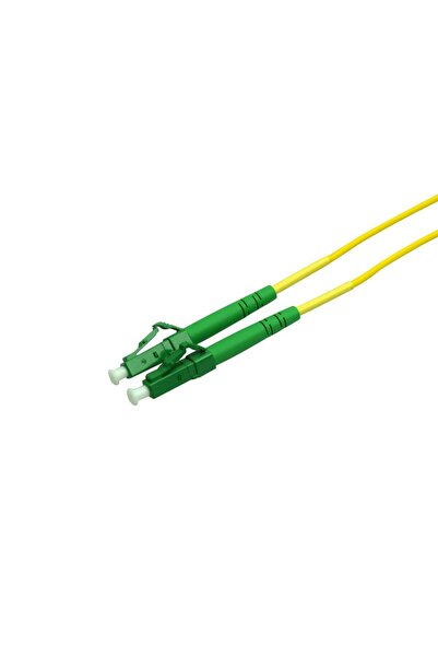 EQUIP Cablu patch LC/APC->LC/APC 10.00m SM Simplex OS2 galben