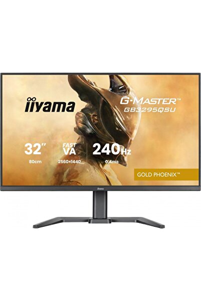 IIYAMA G-Master GB3295QSU-B1 Gold Phoenix - 240Hz | QHD | Fast VA | 31.5"