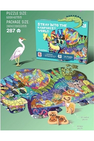 adar Puzzle 287 în ploaie