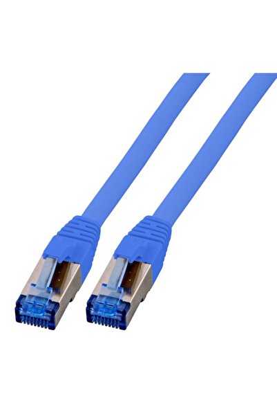 EFB Cordon de patch RJ45 S/FTP Cat.6A Cat7 TPE superflex 2.00m albastru