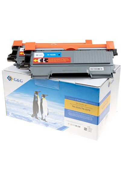 G&G Set de 2 tonere XL compatibile cu Brother TN-2220/ 2010