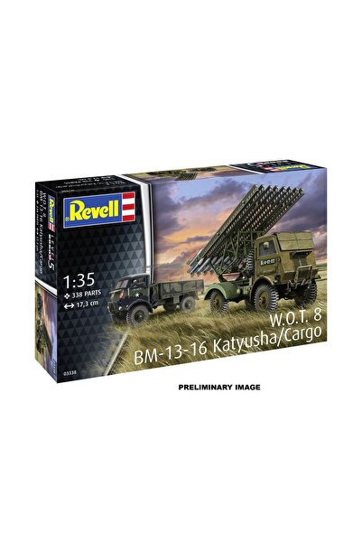 REVELL Set de modele W.O.T. 8 BM-13-16 Katyusha/Cargo