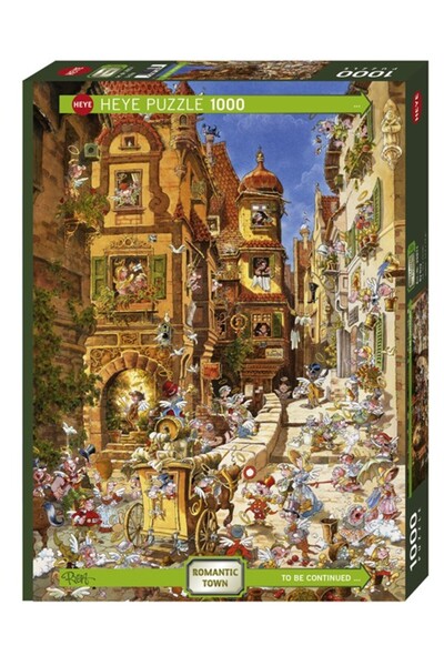 Heye Puzzle 1000 Romantyczne miasto - Dzie≈Ñ