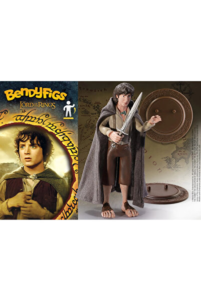 Noble Collection Bendyfigs Figurină Frodo Baggins din Stăpânul Inelelor