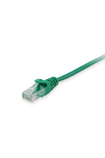 EQUIP Cablu patch Cat6 U/UTP 2xRJ45 0.15m verde PVC Polybeutel